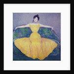 Lady in a Yellow Dress, 1899 by Max Kurzweil