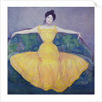 Lady in a Yellow Dress, 1899 by Max Kurzweil