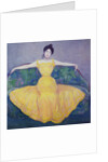 Lady in a Yellow Dress, 1899 by Max Kurzweil