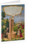 Christ and the Woman from Samaria at Jacob's Well by Matthias Gerung or Gerou