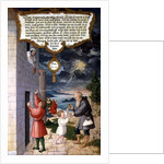 Which of you, when asked by his son for a loaf, will hand him a stone? by Matthias Gerung or Gerou