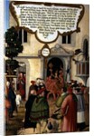 Beware of false prophets; they come to you with the garb of sheep but at heart they are ravenous wolves by Matthias Gerung or Gerou
