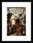Beware of false prophets; they come to you with the garb of sheep but at heart they are ravenous wolves by Matthias Gerung or Gerou