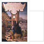 The vinedressers killing the heir of the vineyard owner by Matthias Gerung or Gerou