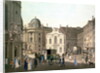 View of Michaelerplatz showing the Old Burgtheater by Karel Postl
