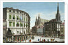 Stock-im-Eisen-Platz, with St. Stephan's Cathedral in the background by Karl von Schutz