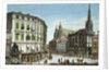 Stock-im-Eisen-Platz, with St. Stephan's Cathedral in the background by Karl von Schutz