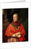 Rudolf of Habsburg, Archduke of Austria, youngest son of Leopold II, in cardinal's robes by Johann Baptist Edler von Lampi