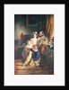 Rudolf von Arthaber with his Children Rudolf, Emilie and Gustav Looking at the Portrait of their Deceased Mother, 1837 by Friedrich von Amerling