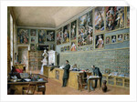 The Library, in use as an office of the Ambraser Gallery in the Lower Belvedere, 1879 by Carl Goebel