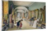 The Corridor and the last Cabinet of the Egyptian Collection in the Ambraser Collection of the Lower Belvedere, 1875 by Carl Goebel