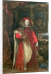 King Charles II of Spain wearing the robes of the Order of the Golden Fleece by Don Juan Carreno de Miranda