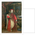 King Charles II of Spain wearing the robes of the Order of the Golden Fleece by Don Juan Carreno de Miranda