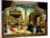 St. Thomas and St. Matthew Altarpiece, centre panel of triptych depicting scenes from the lifes of the two saints including St. Thomas's martyrdom, c.1515 by Bernard van Orley
