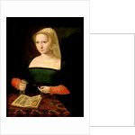 Portrait of a young woman by Master of the Female Half Lengths