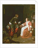 A maid and an officer, c.1660-70 by Gabriel Metsu