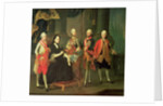 Empress Maria Theresa of Austria with four of her sons; Joseph, Ferdinand, Leopold and Maximilian by Louis Joseph Maurice