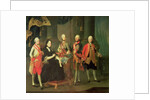 Empress Maria Theresa of Austria with four of her sons; Joseph, Ferdinand, Leopold and Maximilian by Louis Joseph Maurice