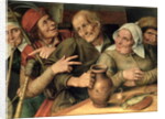 Jovial Company, 1564 by Jan Massys or Metsys