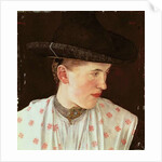 Head of a Peasant Girl, c.1880 by Wilhelm Maria Hubertus Leibl
