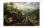 October: Parable of the Bad Vintners, c.1580-90 by Marten van Valckenborch
