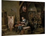 Sausage-making, 1651 by David the Younger Teniers