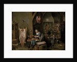 Sausage-making, 1651 by David the Younger Teniers