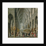 Interior of a Gothic Church, 1596-97 by Paul Vredeman de Vries