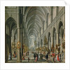 Interior of a Gothic Church, 1596-97 by Paul Vredeman de Vries