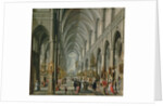 Interior of a Gothic Church, 1596-97 by Paul Vredeman de Vries