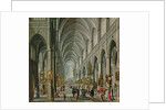 Interior of a Gothic Church, 1596-97 by Paul Vredeman de Vries