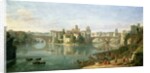 The Tiberian Island in Rome, 1685 by Gaspar van Wittel