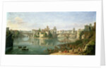 The Tiberian Island in Rome, 1685 by Gaspar van Wittel