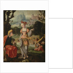 Ruth and Naomi in the field of Boaz, c.1530-40 by Jan van Scorel