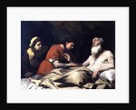 Issac Blessing Jacob by Luca Giordano