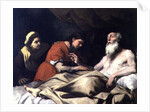 Issac Blessing Jacob by Luca Giordano