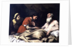 Issac Blessing Jacob by Luca Giordano