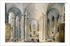 Interior of a Church by Francois de (1593-1644) Nome