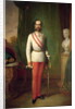 Franz Joseph I, Emperor of Austria and King of Hungary by Franz the Younger Russ