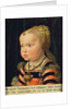Archduchess Eleanor of Mantua, aged two by Jakob Seisenegger