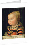 Archduchess Eleanor of Mantua, aged two by Jakob Seisenegger