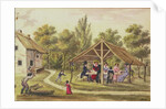 Afternoon tea at a tavern from the journal of Carl Baumann written 1813-25, 1822 by Franz Paumgarrten