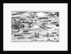 Demonstration of defensive measures to protect a city against a besieging army by Albrecht Dürer or Duerer