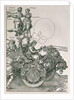 Design for 'The Great Triumphal Chariot of Emperor Maximilian I' by Albrecht Dürer or Duerer
