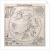 Map of the Southern Sky, with representations of constellations by Albrecht Dürer or Duerer