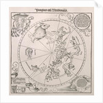 Map of the Southern Sky, with representations of constellations by Albrecht Dürer or Duerer