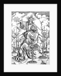 The Vision of The Seven Candlesticks from the 'Apocalypse' or 'The Revelations of St. John the Divine', pub. 1498 by Albrecht Dürer or Duerer