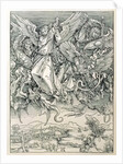 St. Michael Battling with the Dragon by Albrecht Dürer or Duerer