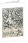 St. Michael Battling with the Dragon by Albrecht Dürer or Duerer