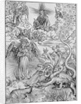 Apocalyptical scene by Albrecht Dürer or Duerer